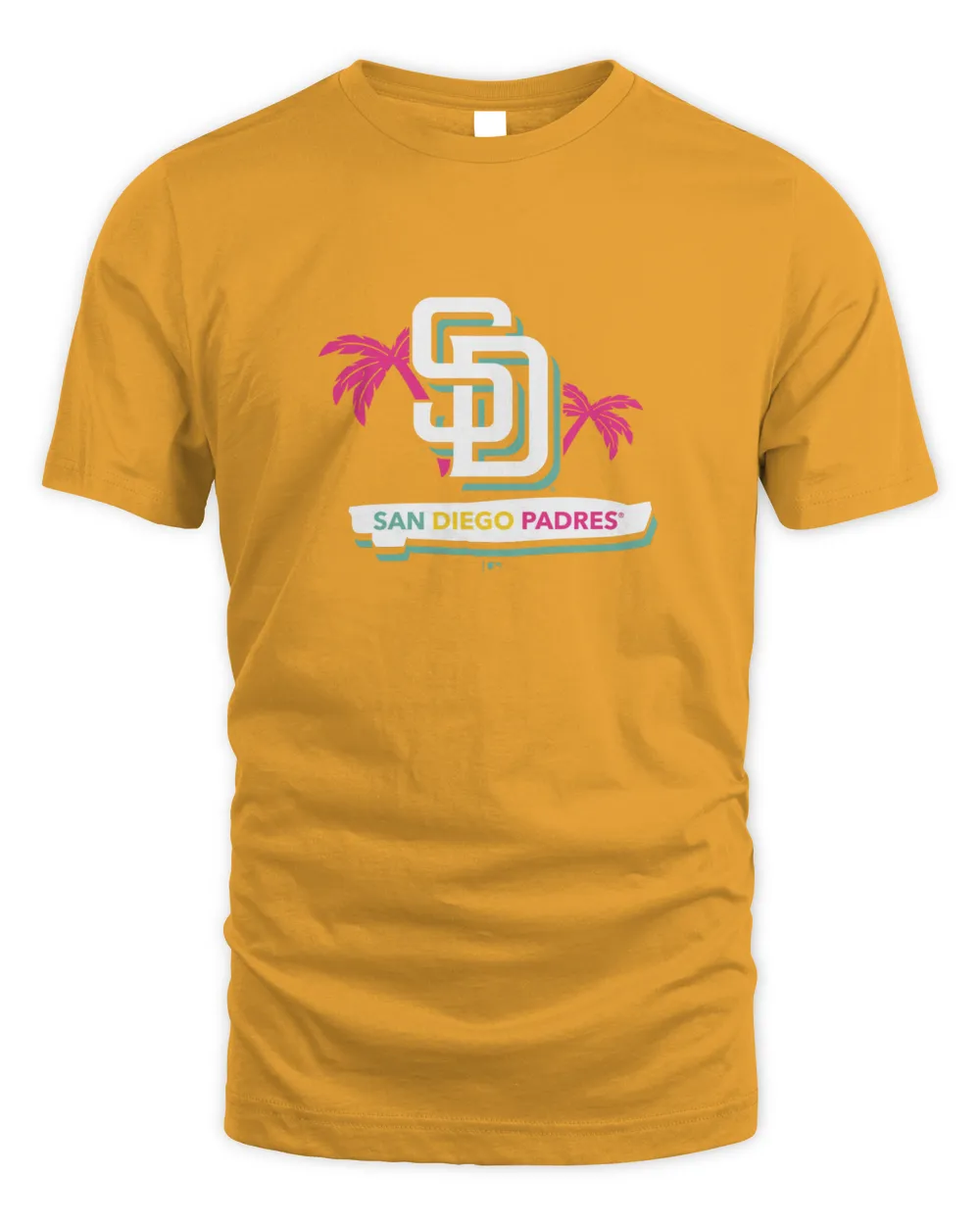 yellow padres shirt