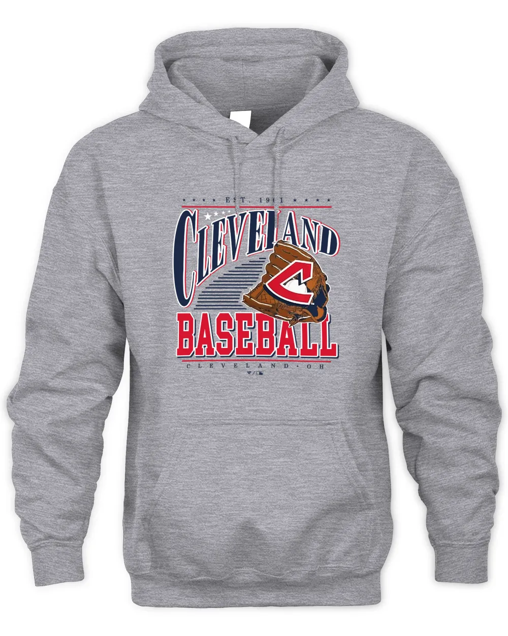 Cleveland Indians Fanatics Branded Cooperstown Collection Winning Time  Hoodie